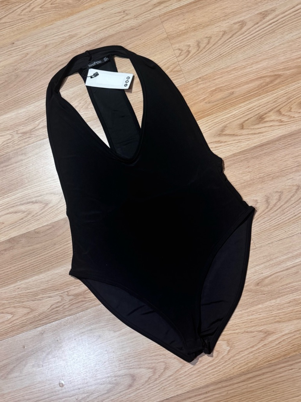 NWT Boohoo | Halter Neck Body Suit